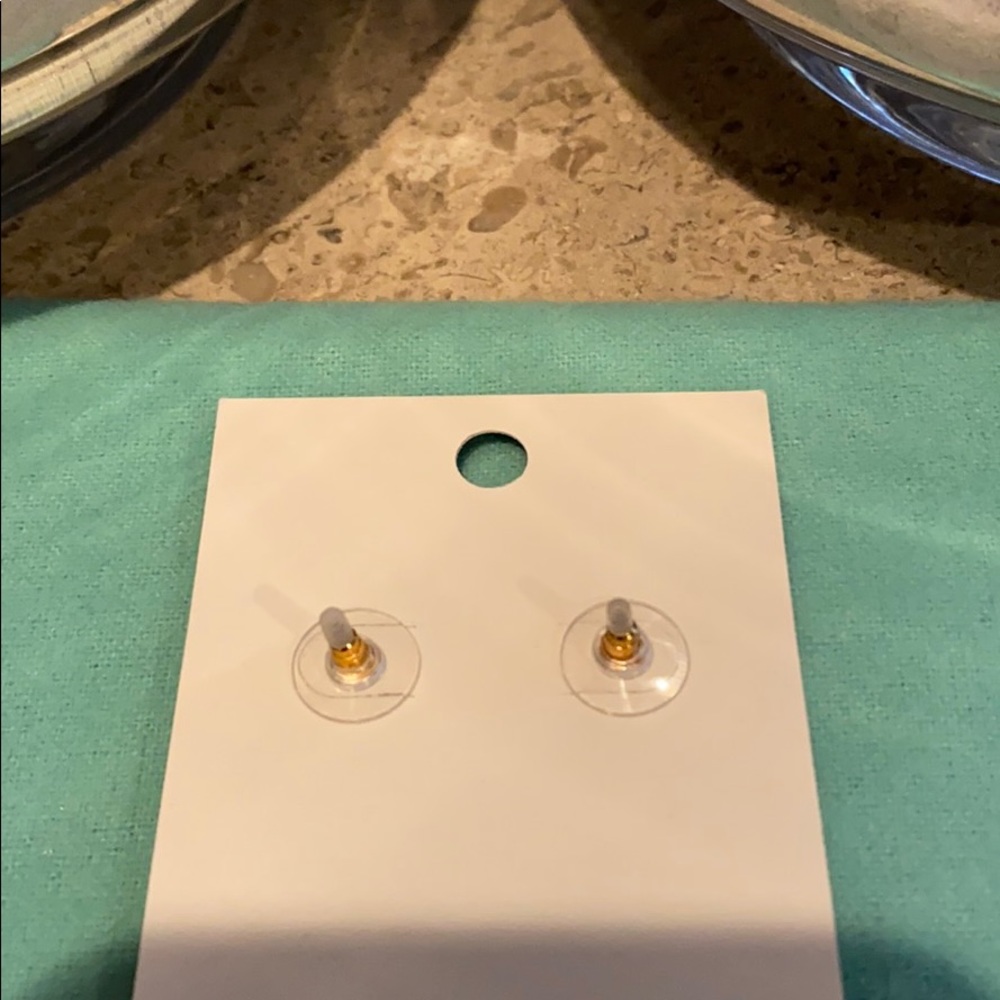 J. Crew Pink Tortoise statement earrings - Picture 7 of 10